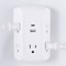 Ge Plug Adapter, Surge, USB, 0 ft., White 43650 - alternate 6